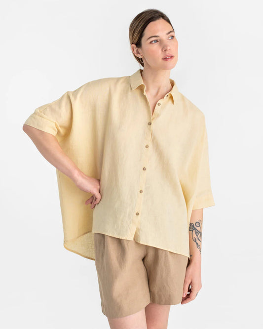 Hana-1 - Linen - Shirt 