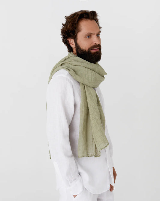 Scarf-11 - Linen